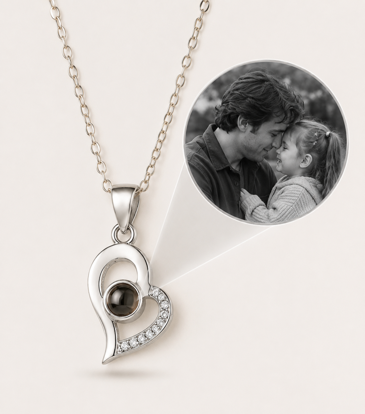 Amour - Collar con Foto Proyectada