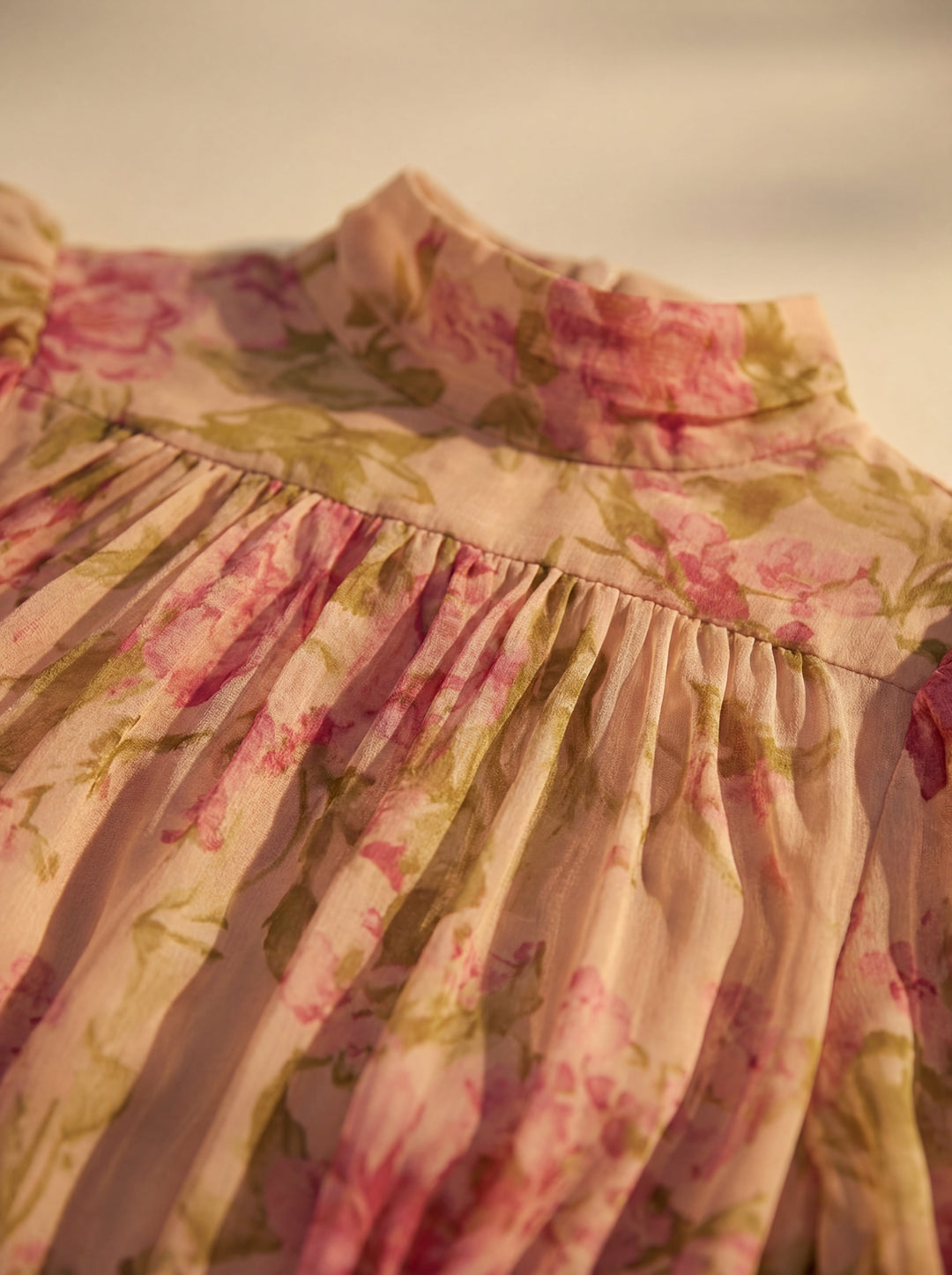Rocío - Vestido floral efecto acuarela