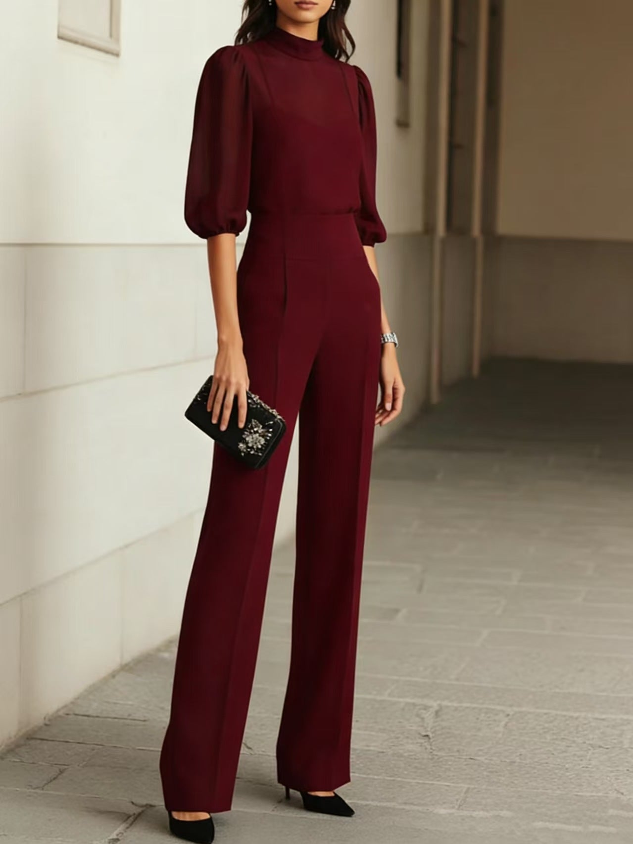 Emma - Conjunto Elegante de 3 Piezas