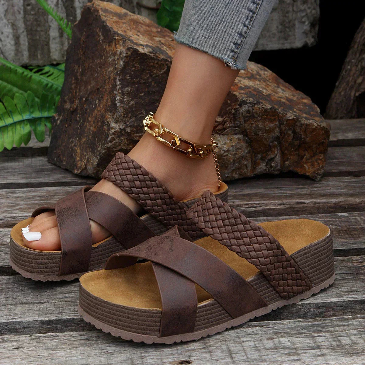 Nikki — Sandalias ortopédicas de moda
