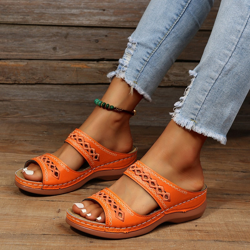 Monta — Sandalias ortopédicas cómodas
