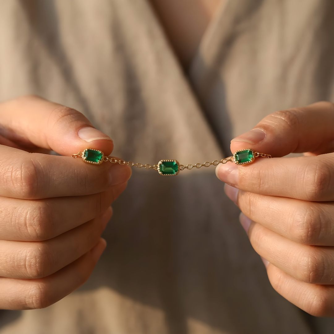 Pulsera Esmeralda