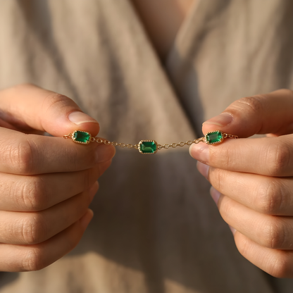 Pulsera Esmeralda