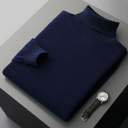 Rodrigo - Jersey de cuello alto de Lana Merino