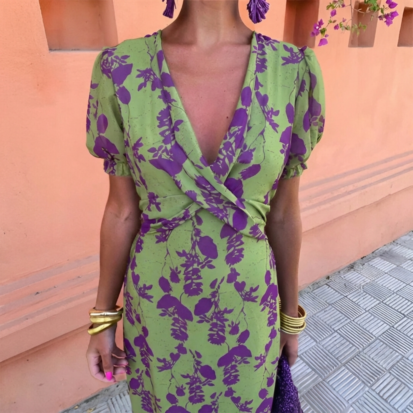 Andrea - Vestido de primavera elegante