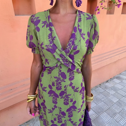 Andrea - Vestido de primavera elegante