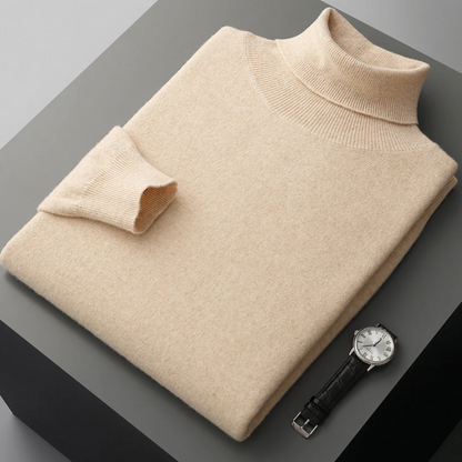 Rodrigo - Jersey de cuello alto de Lana Merino