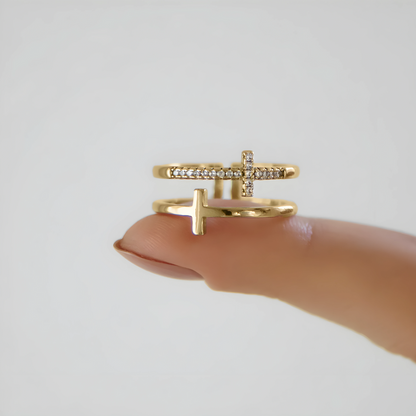 Anillo Bendiciones Oro - A mi Hija