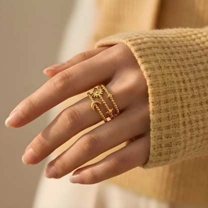 Anillo Boho Cósmico