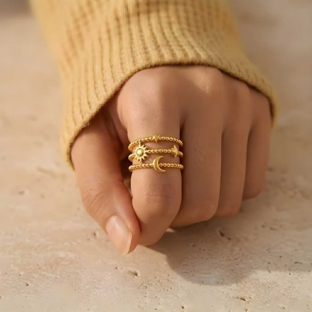 Anillo Boho Cósmico