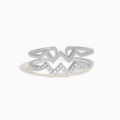 Anillo Olas de Nuestro Amor
