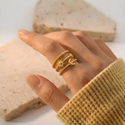 Anillo Boho Cósmico