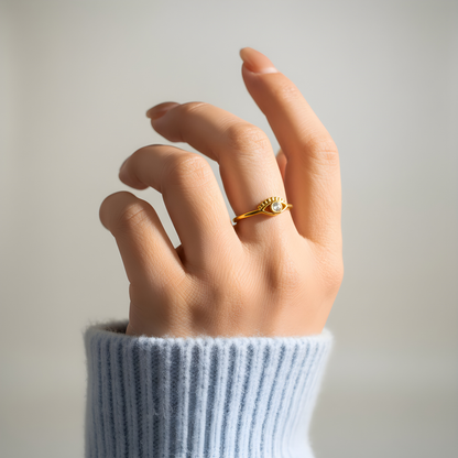 Anillo Evil Eye – Talismán