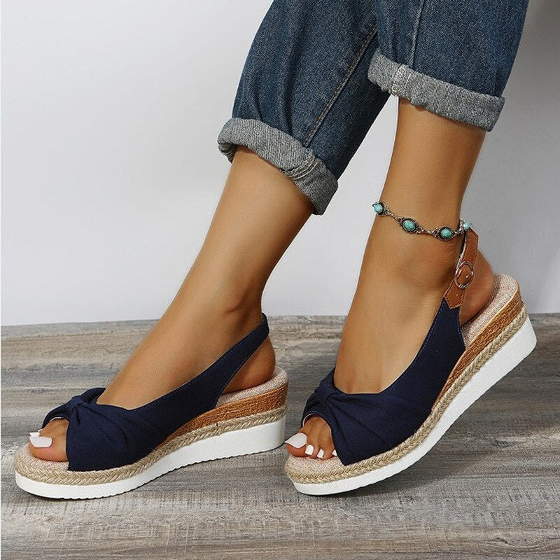 Candy — Sandalias ortopédicas Peep-Toe
