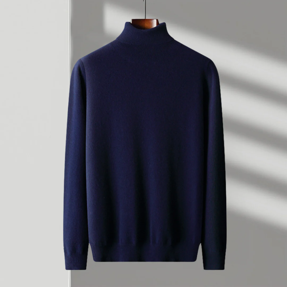 Rodrigo - Jersey de cuello alto de Lana Merino