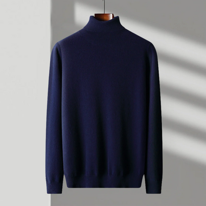 Rodrigo - Jersey de cuello alto de Lana Merino