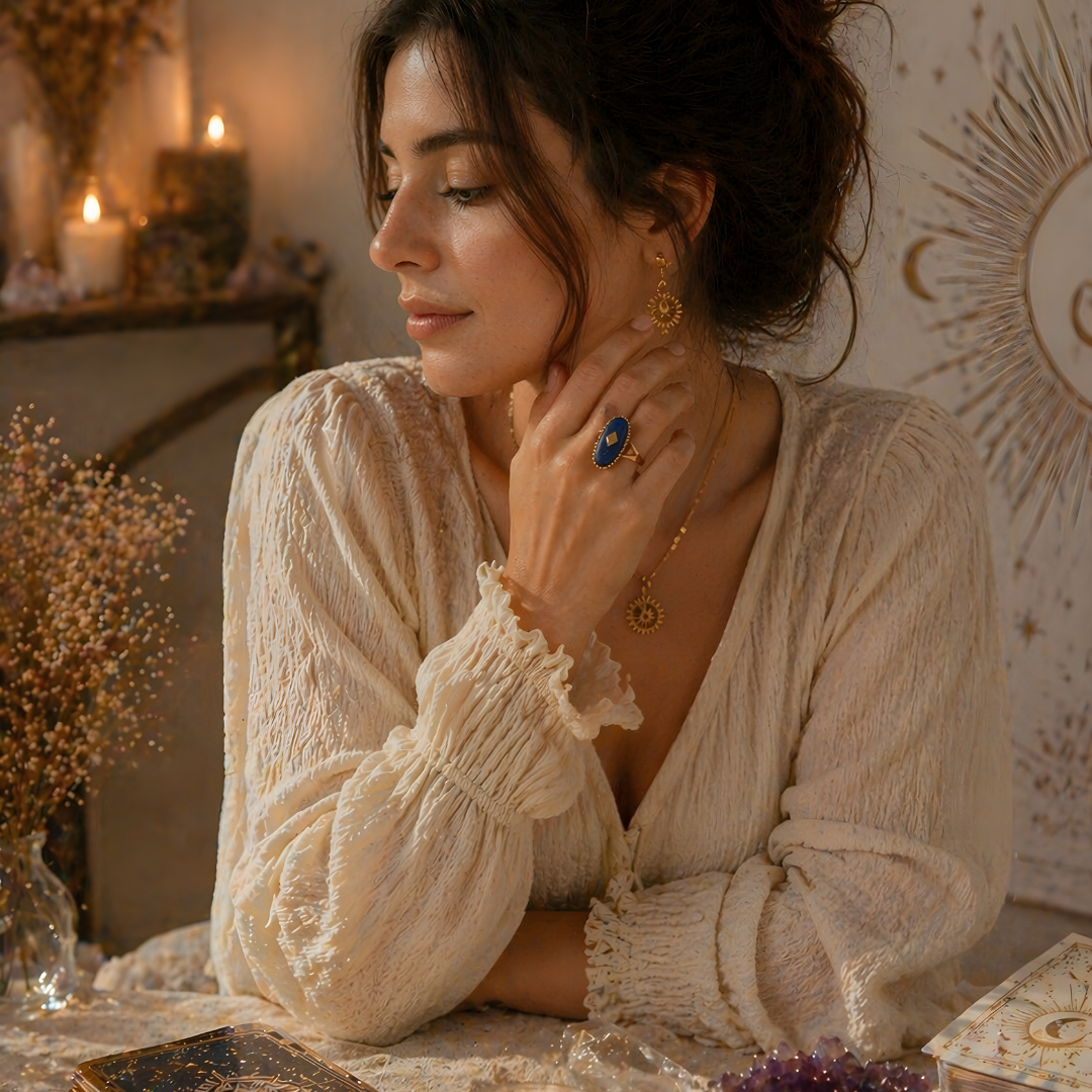 Anillo Amuleto – Lapislázuli