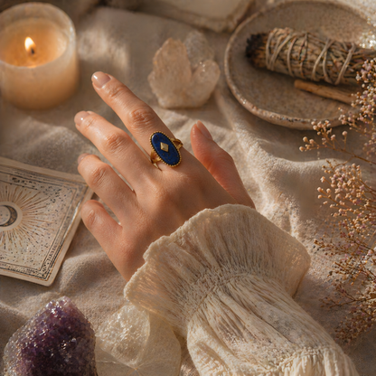 Anillo Amuleto – Lapislázuli