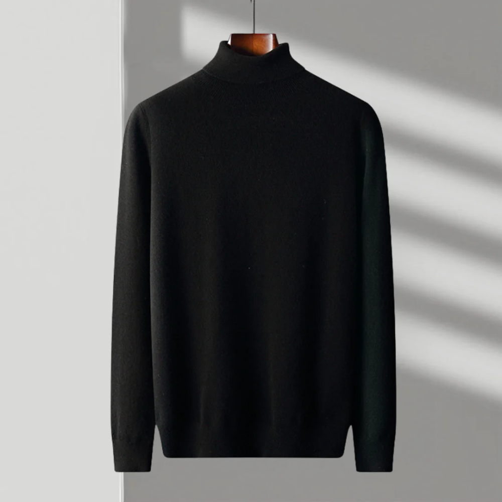 Rodrigo - Jersey de cuello alto de Lana Merino