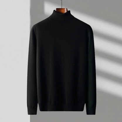 Rodrigo - Jersey de cuello alto de Lana Merino