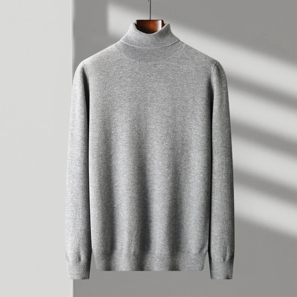 Rodrigo - Jersey de cuello alto de Lana Merino