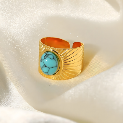 Anillo Amuleto- Turquesa