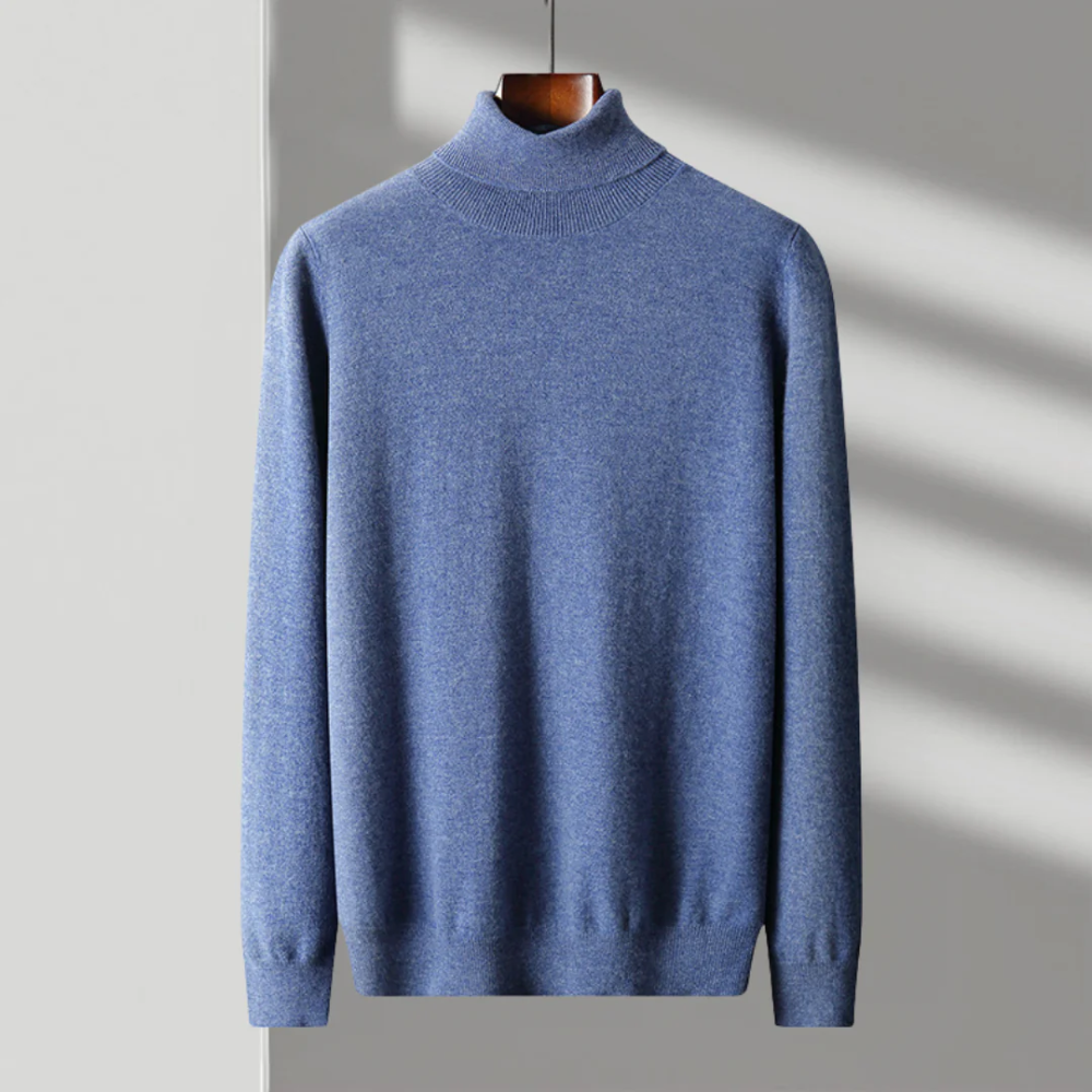 Rodrigo - Jersey de cuello alto de Lana Merino
