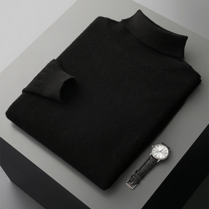 Rodrigo - Jersey de cuello alto de Lana Merino