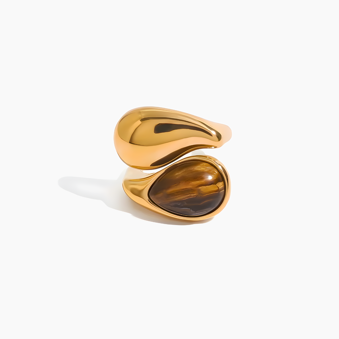 Anillo Talismán Ojo de Tigre