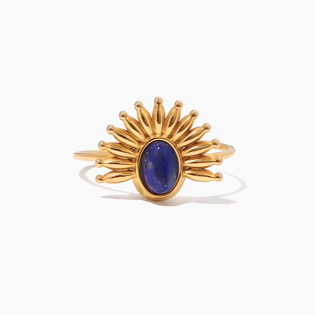 Anillo Talismán Lapislázuli