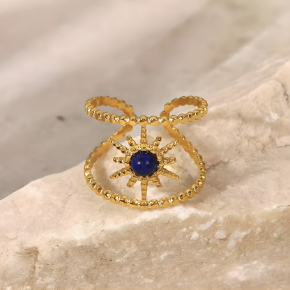 Anillo Intuición- Lapislázuli