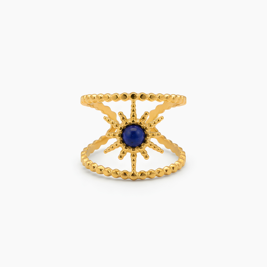 Anillo Intuición- Lapislázuli