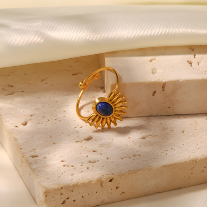 Anillo Talismán Lapislázuli