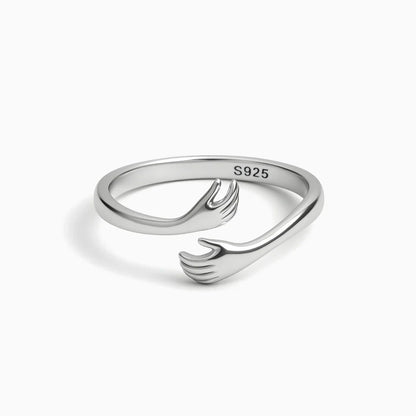 Anillo Abrazo Brillante