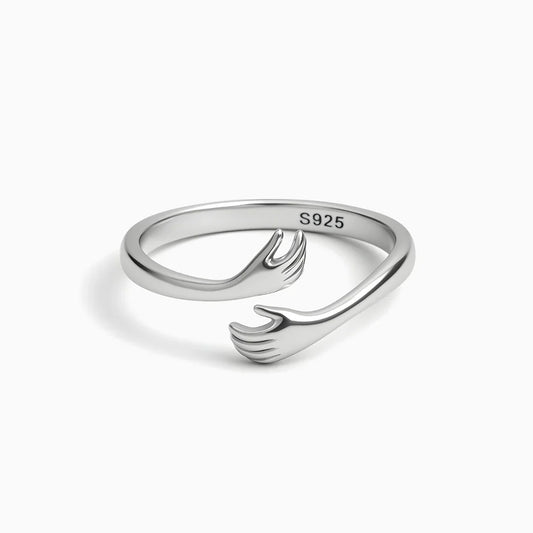 Anillo Abrazo Brillante