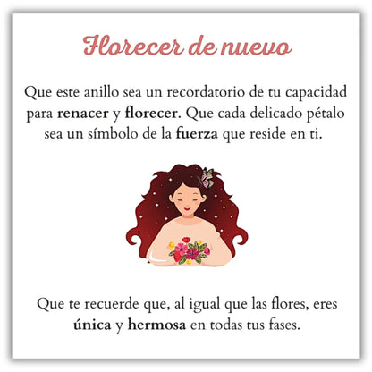 Anillo Primavera - Amor Propio