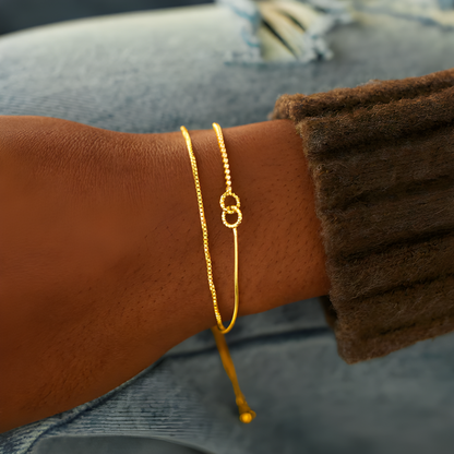 Pulsera Siempre Tu y Yo- Amor y Compromiso