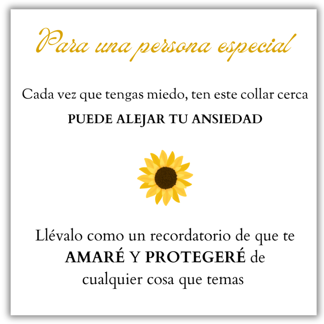 Collar Girasol