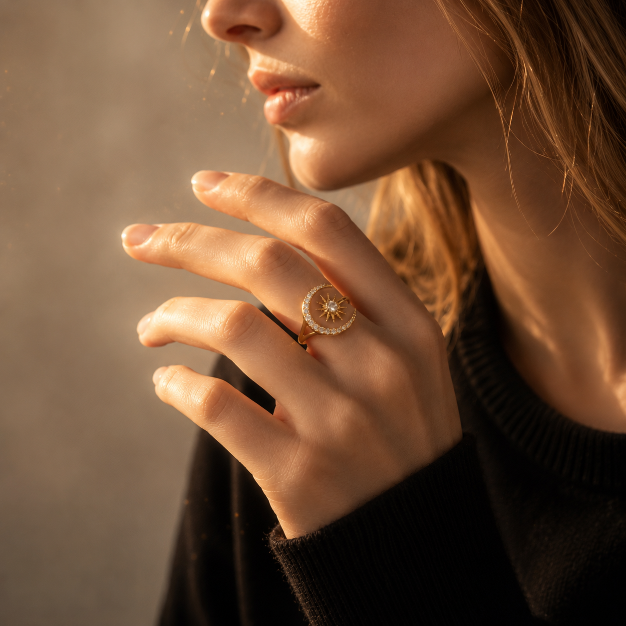 Anillo Luna Creciente