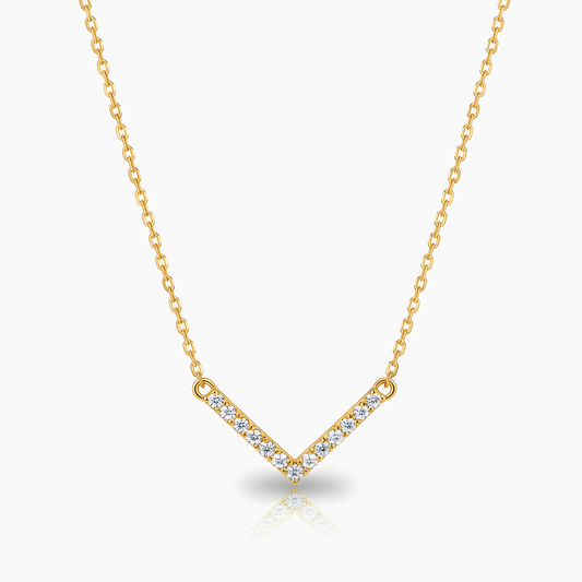Collar V Diamond Shine