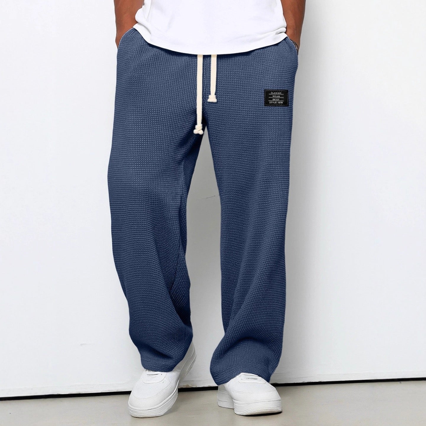 Samuel - Pantalones anchos con cintura ajustable