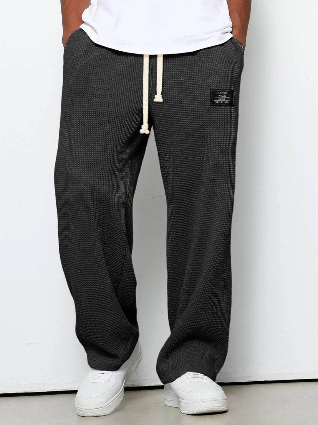 Samuel - Pantalones anchos con cintura ajustable
