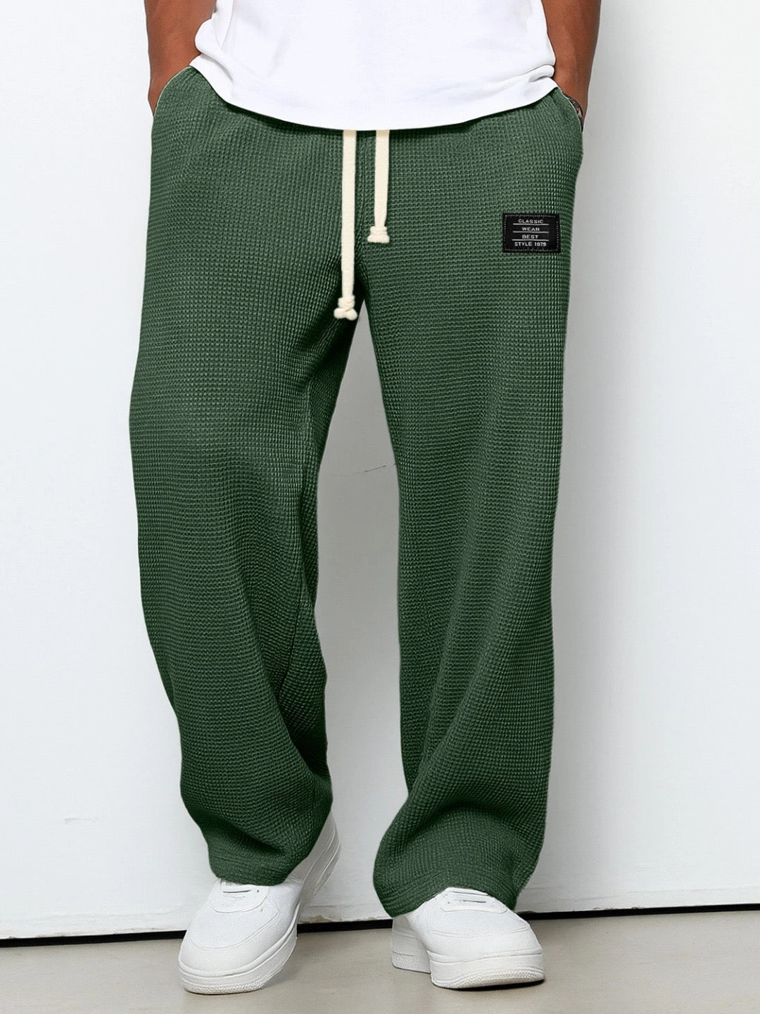 Samuel - Pantalones anchos con cintura ajustable