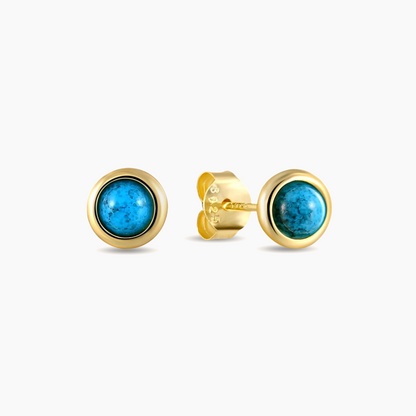 Pendientes Agua Marina