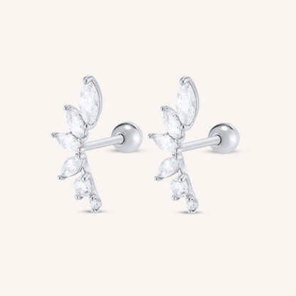 Pendientes Diamond Flowers