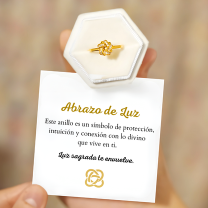 Anillo Abrazo de Luz