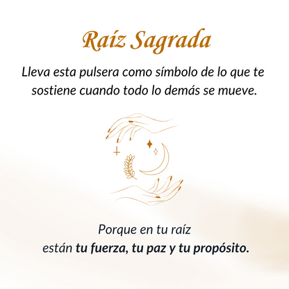 Pulsera Raíz Sagrada