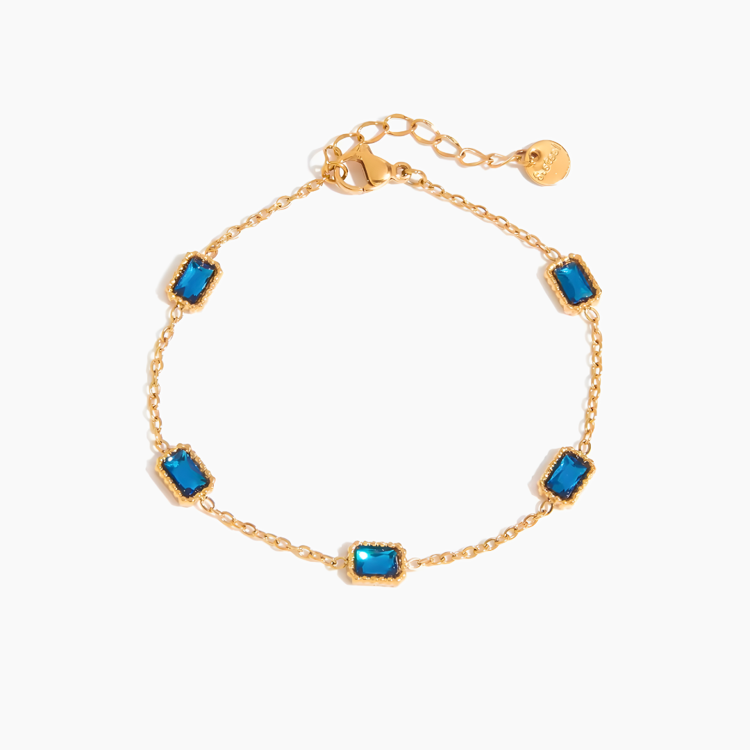 Pulsera Zafiro Azul