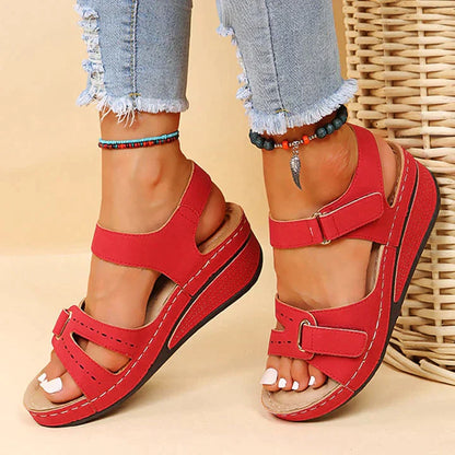 Sandy — Sandalias ortopédicas cómodas con tacón