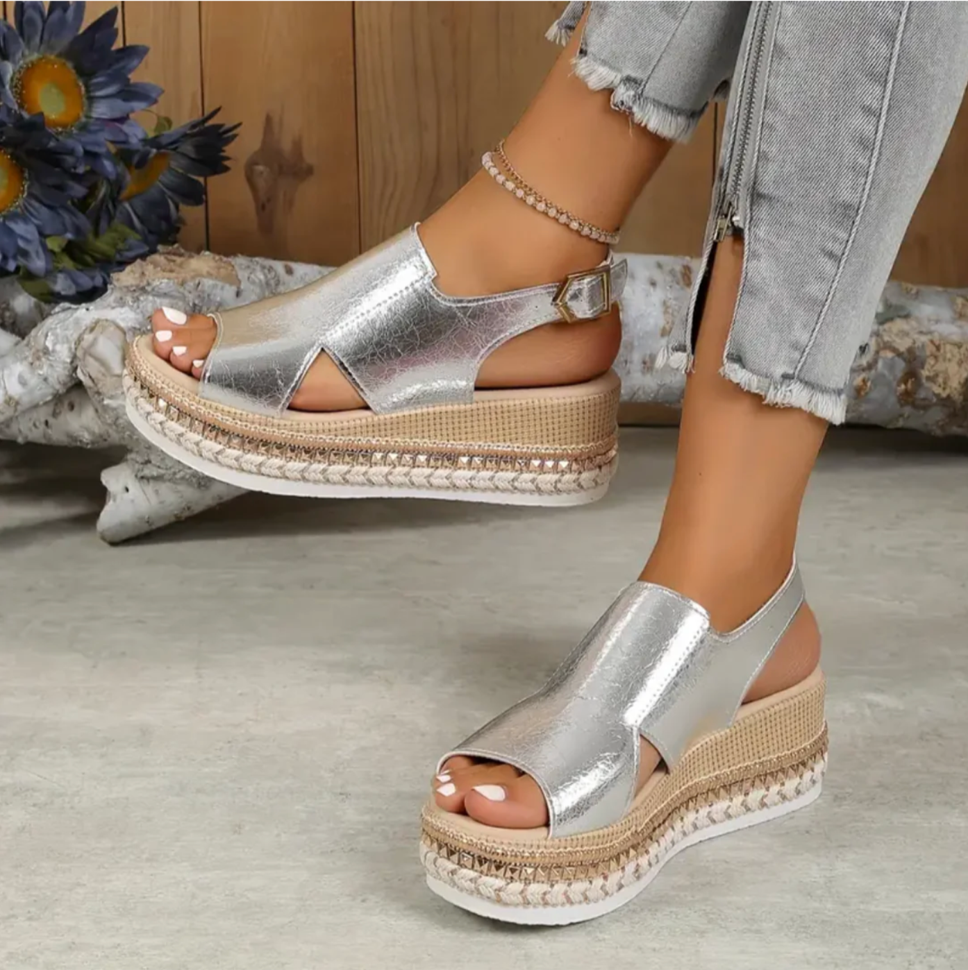 Luxa — Sandalias ortopédicas elegantes